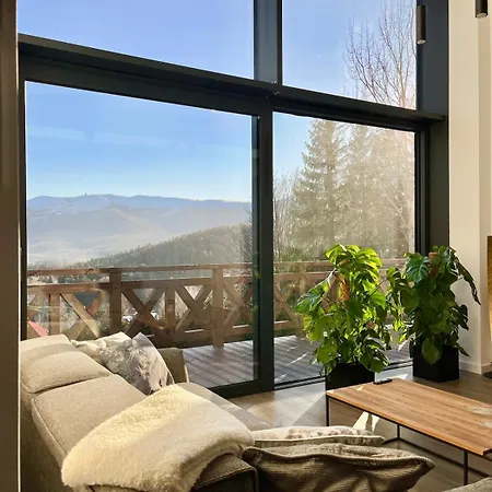 Villa Luksusowa W Gorach Sunny Slope - Szklarska Poreba, Widok Na Karkonosze, 2 Sauny, 5 Lazienek, Tarasy, Ogrod, 5 Do 12 Osob Szklarska Poreba