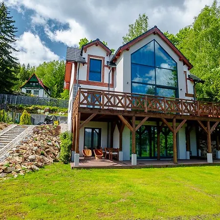 Luksusowa W Gorach Sunny Slope - Szklarska Poreba, Widok Na Karkonosze, 2 Sauny, 5 Lazienek, Tarasy, Ogrod, 5 Do 12 Osob Вілла Шклярська Поремба