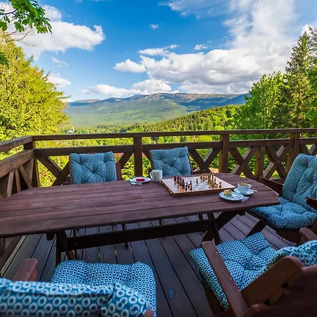 Sunny Slope - 2X Prywatna Sauna, Tarasy I Widok Na Gory - Willa W Gorach Na Wylacznosc 别墅