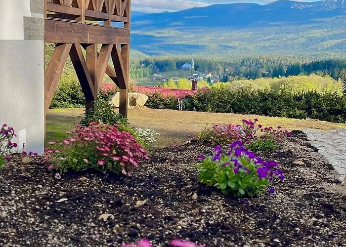 וילה Luksusowa W Gorach Sunny Slope - Szklarska Poreba, Widok Na Karkonosze, 2 Prywatne Sauny W Cenie, 5 Lazienek, Tarasy, Ogrod שצ'קלארסקה פוראובה