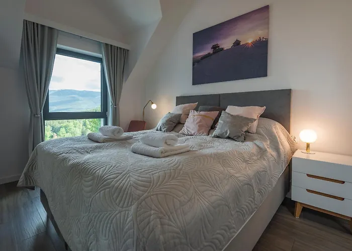 וילה Luksusowa W Gorach Sunny Slope - Szklarska Poreba, Widok Na Karkonosze, 2 Prywatne Sauny W Cenie, 5 Lazienek, Tarasy, Ogrod